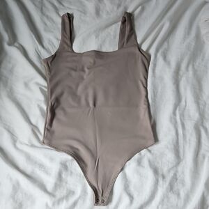 Abercrombie & Fitch Taupe Tank Bodysuit